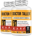 NuBest Doctor Taller - Bone Strength Supports, Enhance Immune System - Keto met Calcium, Vitamine D3, Vitamine K2, Aminozuren & Kruiden voor kinderen (8+) Pack 2