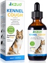 Hondenhoest behandeling - Kennel Hoest druppels voor honden, 100% natuurlijke hoest supplement voor honden, Allergie verlichting supplement voor honden, kruiden druppels voor alle rassen en maten