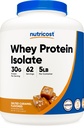 Nutricost Wei eiwitisolaat (Salted Caramel, 5LBS)