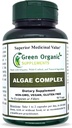 Algen, Fucoidan, Blue Green Algae, Kelp, Bladderwrack, Chlorella, Spirulina, Irish Moss, Dulse, 90 VCaps, High Absorbable, Non-GMO, Glutenvrij (Single)
