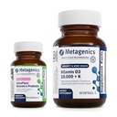 Metagenics Vitamine D3 10.000 + K (60 Softgels) & UltraFlora Complete Vrouwenprobiotica (30 capsules) - Immune, Bone & Heart Health Support - Aids Digestieve Gezondheid