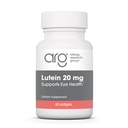 Allergie Onderzoeksgroep Luteïnesupplement - Oogvitaminen, 20mg Luteïne en Zeaxanthine voor Ogen, Ooggezondheid, Gezichtsverzorging, Softgels - 60 Tellen