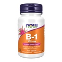 NOW Voedingssupplementen, Vitamine B-1 100 mg, Energieproductie*, Zenuwstelselgezondheid*, 100 tabletten