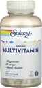 Solaray Spectro Multivitamine, IJzervrij, 250 Capsules