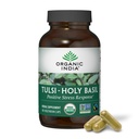 ORGANISCHE INDIA Tulsi Holy Basil Capsules - Holy Basil Extract, Kruidensupplement, Immune Support, Stress Relief, Veganistisch, Glutenvrij, Kosher, Biologische, Non-GMO - 180 Capsules