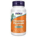 NOW Supplementen, Chroom Picolinaat 200 mcg, Insuline Co-Factor*, 100 Veg Capsules