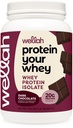 Wellah eiwit uw wei (30 porties, donkere chocolade) - Wei eiwit isolaat eiwit