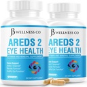 JB Wellness AREDS 2 Eye Vitamin & Mineral Supplement, Bevat luteïne, vitamine C, zeaxanthine, zink en vitamine Enhance Vision Supplement - 120 Tel.
