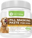 Pillen Masking pasta voor honden, Pindakaas smaak - Perfecte Pet Medicine Treats te verbergen pillen, medicijnen & capsules, met natuurlijke ingrediënten & verpakt met smaak honden liefde