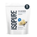 Isopure Zero Carb 100% Pure Wei Isolaat Proteïne Poeder, Lactosevrij, Glutenvrij, met Vitaminen, Romige Vanille, 25g Proteïne Per Serving, 1 Lb, 15 Servers (Verpakking mei Vary)