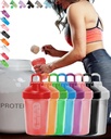 EBAT 16 Piece Set Kleurrijke AntiDropBPAFREELeakProofProtein Shaker Bottle Value Pack w. Whisk Ball & ErgonomischeDesign &, 8 Unieke Kleurwaarde Pack (zie foto) voor mannen/vrouwen /