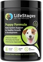 Stage 1: Puppy Formula 0-3 Years for Dog Weight Gain, Muscle & Joint Development, Healthy Skin & Coat | Omega 3 & 6, Spirulina, Vitamin B6 & Probiotics - Vet Approved