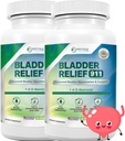 Blaasreliëf 911 Ontgiftende kracht - voor mannen en vrouwen Biedt Blaasondersteuning, 60 Veggie Capsules - 2 Pack