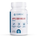 Klinische effecten Apple Cider Vinegar Capsules - 1300mg Pure Apple Cider Vinegar voor Weight Management, Heart Health en Energy Support - 60 Veggie ACV Pillen - Made in The USA