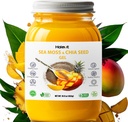 Sea Moss Gel with Ground Chia Seeds, Sea Moss Gel Organic Raw 