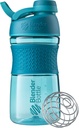 BlenderBattle 20oz SportMixer Protein Shaker Flessen, Black & Teal, bundel van 2