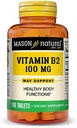 Mason Vitaminen Mason Natural B2 100mg Tabletten, 100 Tellen