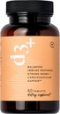 LifeVantage D3+ - Vitamine D3 Immune Ondersteuning Supplement een uitstekende bron van vitamine K2, Magnesium, en Calcium. Niet-GMO, Glutenvrij, Vegetarisch en Zuivelvrij - 60 tabletten