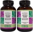 David Winston's Osteo Herb Capsules, 2 Pack - 120 Tel elke fles, ondersteunt gezonde botstructuur*