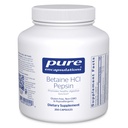 Pure Encapsulations Betaine HCl Pepsin - Digestief Enzymen Supplement voor Digestiehulp & Support, Maagzuur & Nutriënt Absorptie* - met Betaine HCl Pepsin - 250 Capsules