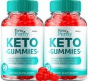 (2 Pack) Keto Purity ACV Gummies Advanced Loss - Purity Keto Plus ACV Gummies Apple Cider Vinegar KetoPurity ACV Weight Management Gummies, Keto Purity Reviews Vitamine B12 Keto+ACV (120 Gummies)