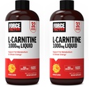 Force Factor L Carnitine Supplement, vloeibare L-Carnitine 3000 mg om te zetten vet in energie, ondersteuning spierherstel, en Boost Cellular Energy, maximale sterkte, non-GMO, oranje smaak, 16 Oz.