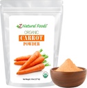Z Natural Foods Biologische Wortelpoeder, Natural Superfood Powder for Vision and Heart Health, Great in Juices, Smoothies, and Recepten, Non-GMO, Vegan, Gluten-Free, Kosher, 5 lbs