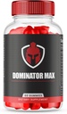 (1 Pack) Dominator Max Gummies Geavanceerde Formule voor Max Performance, Alle natuurlijke extra sterkte supplement, Dominator Max Gummies voor spiergroei en algemene gezondheidsondersteuning (60 Gummies)