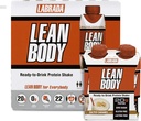 LABRADA NUTRITION - Lean Body RTD Wei Proteïne Shake, Handige On-The-Go Maaltijden Vervangingsshake voor mannen en vrouwen, 20 gram eiwit Zero Sugar, Lactose & Gluten Free, Salted Caramel (verpakking van 16)