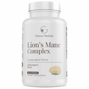 Lions Mane Complex - Geconcentreerd 4:1 Extract voor hersengezondheid, cognitieve en geheugenondersteuning - 60 capsules