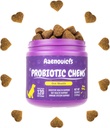 Probiotica voor honden, hondenprobiotica en spijsverteringsenzymen, gezondheid en immuunondersteuning. Verlicht constipatie, slechte adem, flatulentie en verstoorde maag. Dierenarts Ontwikkeld, 120 Kauwen, Duck Flavor.