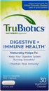 Trubiotics Daily Probiotic, 30 capsules - Glutenvrij, sojavrij Digestief + Immune Health Support Supplement voor mannen en vrouwen (New Look)