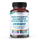 Benfotiamine met Magnesium & Co-enzym Q10 - Ondersteunt Zenuwgezondheid, Cellular Wellness & Eye Health - Made in The USA- 150 Capsules
