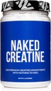NAKED Pure Micronized Creatine Monohydraat Poeder - Unflavored, 500g, 1.1lb Bulk - Vegan, Non-GMO, Gluten-Free, Soy-Free, Geen Fillers, Ondersteunt spiergroei en sterkte - 100 porties