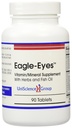 Eagle-Eyes, Optimal Vision Health with 500 mg Omega 3 Fish Oil, Lutein, Zeaxanthine, Bilberry Fruit Extract, Vitaminen A, C, E, Zink, NAC, Taurine, 90 tabletten