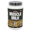 Muscle Milk Originele Proteïne Poeder, Chocolade, 2,47 Pond, 16 Servers, 32g Proteïne, 3g Suiker, Calcium, Vitaminen A, C & D, NSF Gecertificeerd voor Sport, Energizing Snack, Verpakking mei Vary