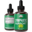 Lymfatische drainage druppels. Suikervrij 7-in-1 Lymf detox en reiniging ondersteuning. Veganistisch supplement met Echinacea, Red Clover Blossom, Burdock Root, Clears Herb, Licorice Root, En nog veel meer!