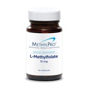 MethylPro 15mg L-Methylfolate (30 Capsules) - Professional Strength Active Methylfolate, 5-MTHF Supplement for Mood, Brain Health + Immune Support, Non-GMO + Gluten-Free with No Fillers