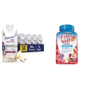 Zorg ervoor dat Max Proteine Voeding Schudden met 30g Proteïne & Vitafusion Sugar Free Fiber Gummies, Perzik/Strawberry/Blackberry, 90 Tellen