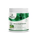 BIOACTIEVE NETWERKEN: Berry Good Greens - Superfood Powder - 30 Serves - 100% USDA Organic Non-GMO Vegan Supplement, Helpt Boost Energy, Detox, Healthy Metabolisme, Whole Food Nutrition