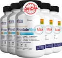 ProstateViva Max Prostaat Supplementen voor Mannen Capsules, Gezondheidssupplementen - Maximale sterkte, Alle natuurlijke ondersteuning Normale en gezonde functie, Prosta Vive Reviews (600 Capsules)