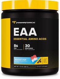 Primaforce EAA poeder (30 porties, Rocket Pop smaak) - essentiële Aminozuren voor pre/intra workout en herstel - niet-GMO en glutenvrij