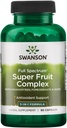 Swanson Mangosteen/ Granaatappel/Noni Complex Antioxidant Ondersteuning Gastorintestinale ondersteuning 240 Milligrammen 90 Capsules