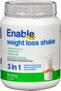 Weight Loss Shake inschakelen - Heerlijke Vanille smaak voor gezonde en tevreden Maaltijd Vervanging, 2lb 8oz