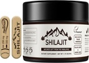 Shilajit Pure Himalayan with Fulvic Acid & 85+ Trace Minerals Shilajit for Men & Women Golden Grade A Shilajit Resin Supplement with a Little Bitter Taste for Energy & Immunity - 50 Grams