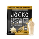 Jocko Fuel Mölk Wei Proteïne Poeder 22g Proteïne - Lage Suiker Monk Fruit Blend - Spierherstel & Groei, Verpakking Mei Vary (28 Servers, Vanille Milkshake)