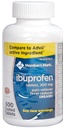Leden Mark Ibuprofen Coated Tablets 200mg Pain Reliever Fever Reducer, 1 Fles, 600 Tablets