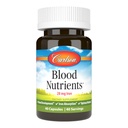 Carlson - Bloednutriënten, 28 mg ijzer, bloedontwikkeling, ijzer Absorptie en optimale wellness, 40 capsules