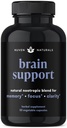 Hersenondersteuningssupplement - Natuurlijke Geheugen en Focus Supplement met Leeuwen Mane, Ginkgo Biloba, Bacopa Monnieri & Ashwagandha Root - Natural Nootropics & Brain Booster 60 Capsules