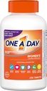 One A Day Womens Multivitamine, Supplement met vitamine A, vitamine C, vitamine D, vitamine E en zink voor Immune Health Support, B12, Biotin, Calcium & More, Tablet, 250 telling